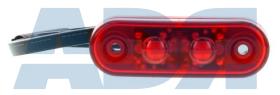 VIGNAL 104330 - FE4 LED Luz de Posición Trasera LED 24V Roja